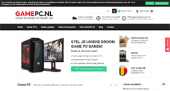 Desktop Screenshot of gamepc.nl