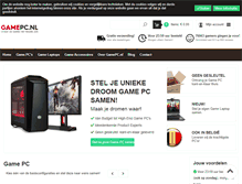 Tablet Screenshot of gamepc.nl